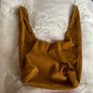 Merit makeup bag NWOT tan corduroy